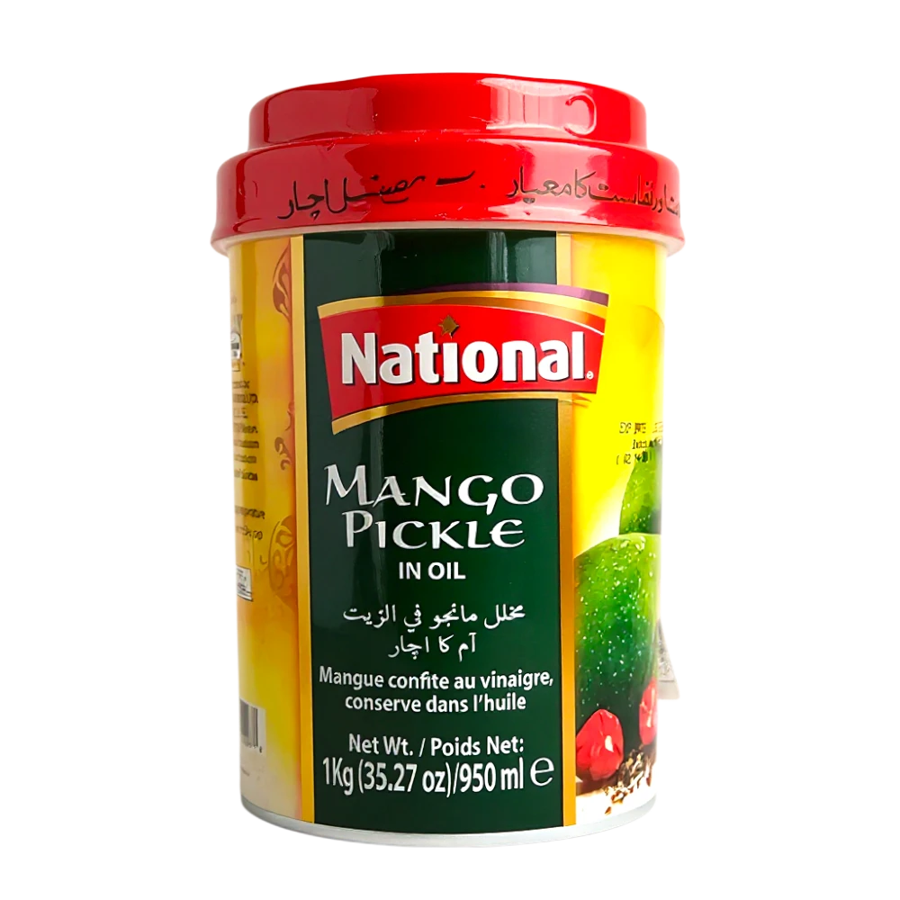 NATIONAL MANGO PICKLE IN OIL 1KG